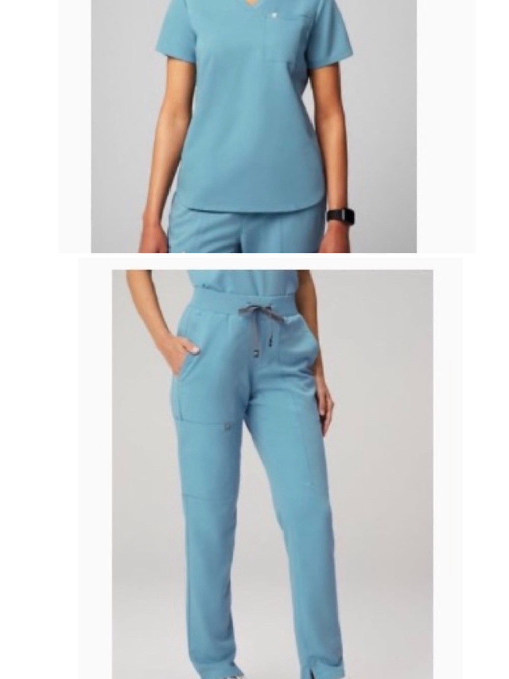 Fabletics Wave Scrub Set (Top+Pants)